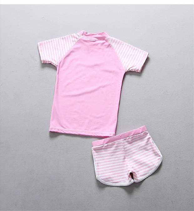 Han Fan Girls Đồ bơi Hàn Quốc Trẻ em Hàn Quốc Big Boy Baby Áo tắm Kem chống nắng Split Boxer Đồ bơi thể thao - Bộ đồ bơi của Kid đồ bơi cho bé sơ sinh