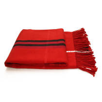 Gold and silver silk cotton red shawl scarf dual-use womens winter long wild autumn and winter thickened warm collar