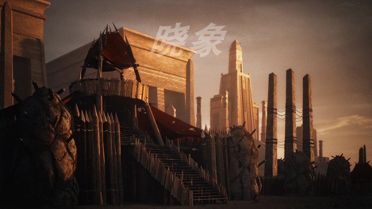 图片[5]-古老奇幻建筑3D模型 格式c4d/blender/fbx/obj K033-cg男孩