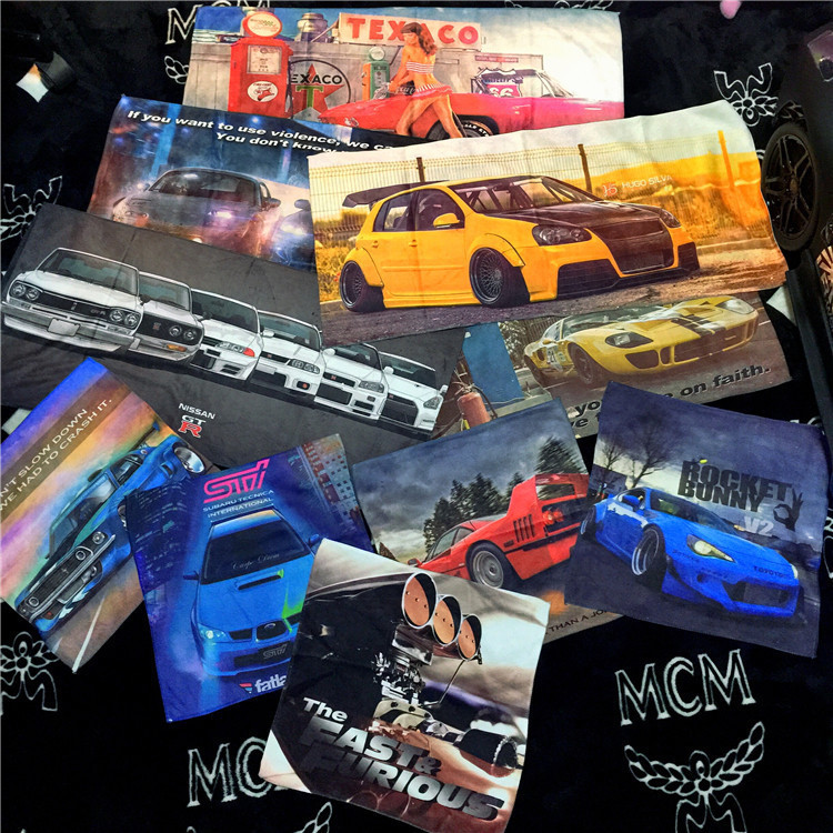 Hellaflush JDM decorative towel car wipe towel STI GTR 86brz GTI modified car square towel