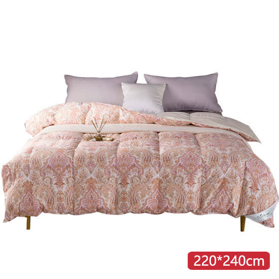 Fisher antibacterial and anti-mite fabric white goose down quilt Oriental CJ ​​shopping straight hair