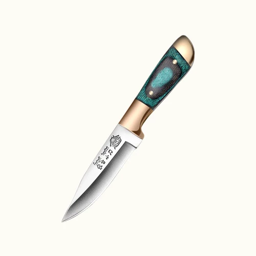 Монгольский нож для мяса, ручной нож для мяса, ручной нож для баранины, маринованного мяса, специальный нож для стейка, тибетский столовый нож, короткий нож для резки мяса