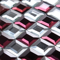 30 кромка белая + фиолетовая