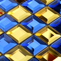 30 кромок золото + синий