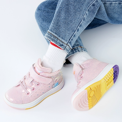 Дисней, спортивная обувь, материнская плата для принцессы, детские кроссовки, детская повседневная обувь