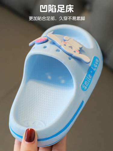 Hello kitty, детские летние тапочки, нескользящие слайдеры, мягкая подошва