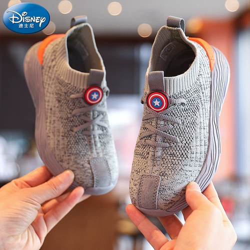 Дисней, демисезонная спортивная обувь для мальчиков, детская удобная обувь, подходит для подростков