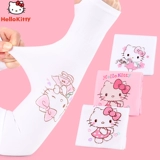 Hello kitty, детские нарукавники, комплект, защитный рукав, ультратонкий шелковый крем для рук для принцессы, защита от солнца