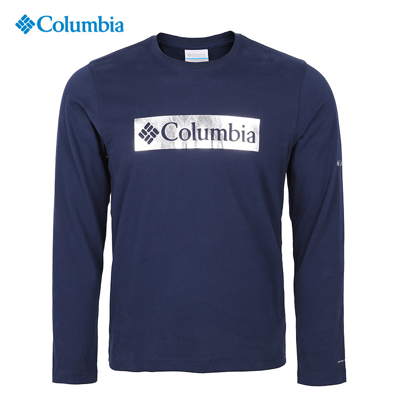 Clearance special Colombian Cologne Spring & Autumn Men's Quick DryIng Bottom Round Neck Long Sleeve T-Shirt AE0540