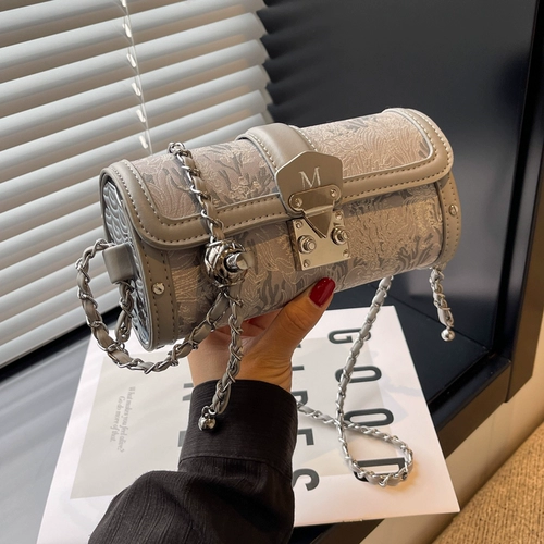 Небольшая сумка, универсальная цепь, сумка на одно плечо, изысканный стиль, в западном стиле