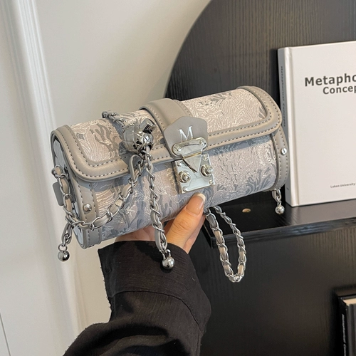 Небольшая сумка, универсальная цепь, сумка на одно плечо, изысканный стиль, в западном стиле