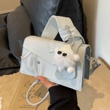 Небольшая дизайнерская джинсовая сумка через плечо, сумка на одно плечо