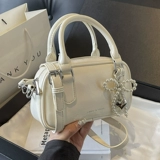 Бордовая небольшая сумка, летняя сумка через плечо, портативная подушка