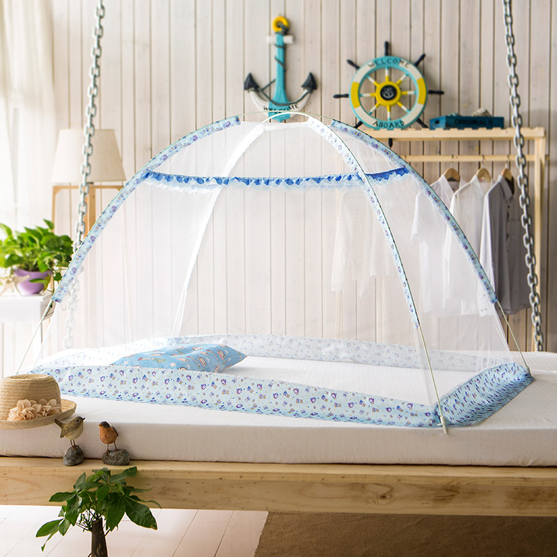 Children's mosquito net Princess pink boy baby universal kindergarten small mosquito net cover baby child bed free installation