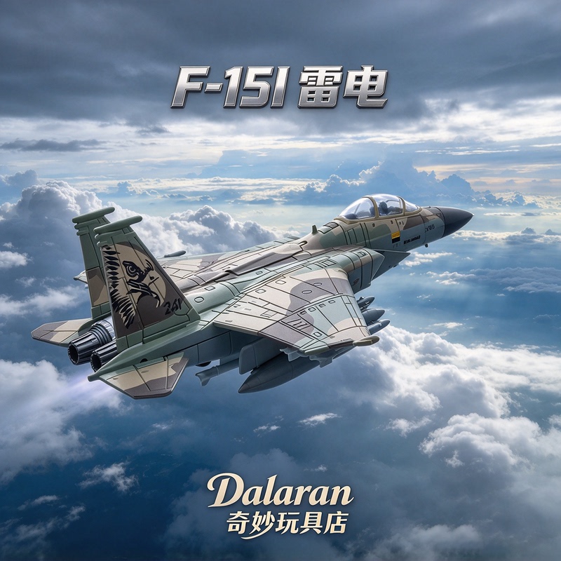 Xujia Model's New Product: Israeli F-15I Thunderbolt Fighter-Bomber Assembly Model Collectible Display Piece