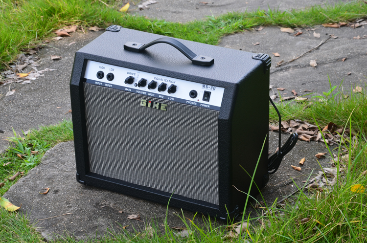 Gexi loa 30W2 đầu ra electric guitar hộp điện đàn piano gỗ guitar loa microphone máy tính MP3 instrument âm thanh loa sub oto