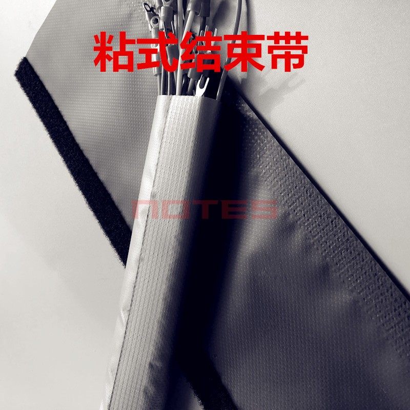Loose sale environmentally friendly flame retardant adhesive end band Velcro cable protection sleeve Harness sleeve wrapped wire cloth up one meter