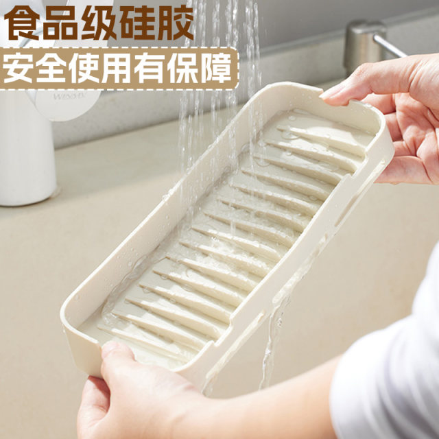 ຫ້ອງນໍ້າ faucet silicone drain pad countertop toilet sink soap suction cup kitchen sink drain pad