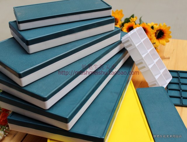 Water Powder Toning Box 24 G Paint Case 36 G Water Color Toning Box 12 G Anti-Color Leak Paint Case Portable Seal