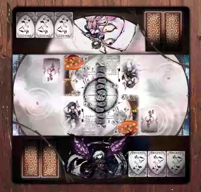 (Annie board game) scattered Cherry martial arts board game card pad playermat player panel