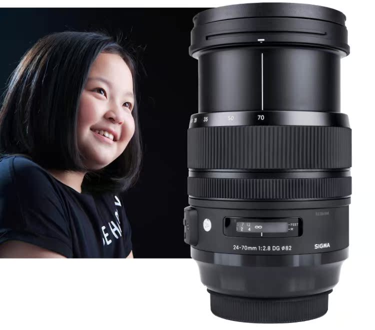 Sigma Sigma 24-70mm F2.8 Art Full Frame Máy ảnh DSLR Ống kính góc rộng Canon Canon