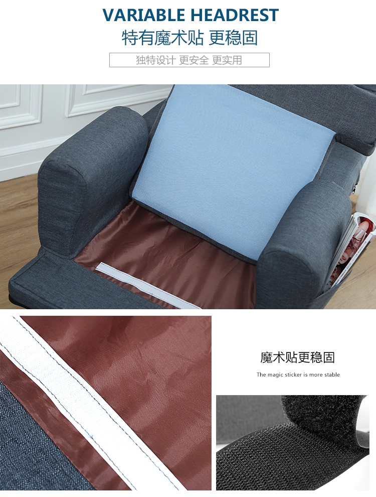 Đơn giản beanbag ghế ban công nhỏ gấp phòng ngủ nhỏ sofa Giải trí cho ăn trở lại ghế tựa sofa đơn - Ghế sô pha đi văng