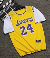 Ke B желтый белый рукав № 24 топ