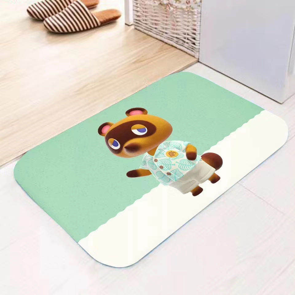 Popular game Animals Senyou pattern Absorbent Non-slip Bathroom bath Mat Doormat Doormat the Sen Mat of the Animals