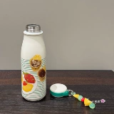 Чашка Starbucks 2025, летняя красочная фруктовая серия приключений, изолированная чашка из нержавеющей стали с силиконовой подвеской в ​​виде фруктов