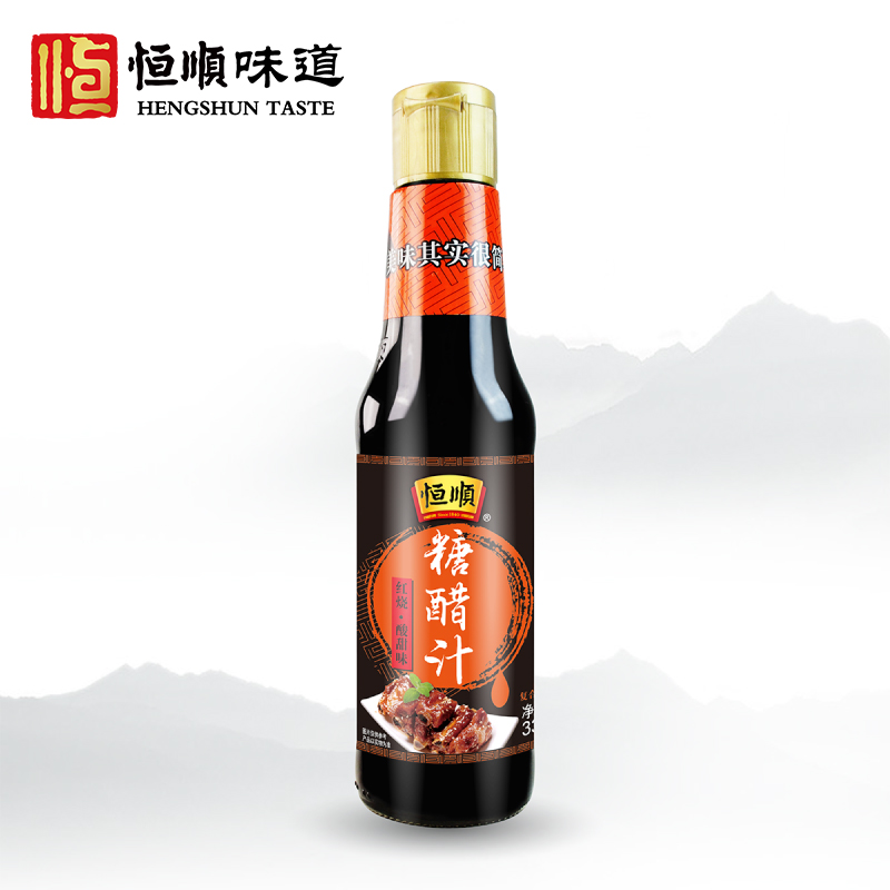 Hengshun sweet and sour juice 330ml Zhenjiang specialty sweet and sour ribs Sweet and sour ridge healthy and delicious sauce