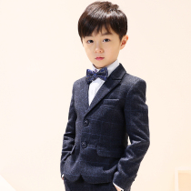 Childrens suit autumn 2021 new Korean childrens clothing baby suit childrens clothes boy suit big boy tide winter