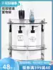 304 stainless steel tripod toilet bathroom glass shelf Wall-mounted powder room corner rack corner basket basket