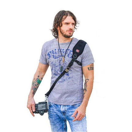 Carry speed 2018 model gold Hummer light wind man SLR camera shoulder strap quick shooter baby bag