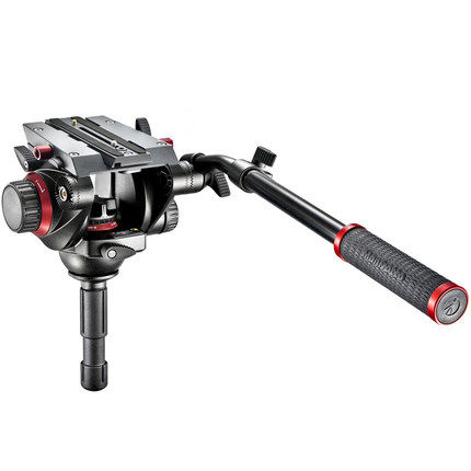 Manfrotto Manfrotto 504HD camera hydraulic tripod head with quick loading plate load bearing 7 5kg
