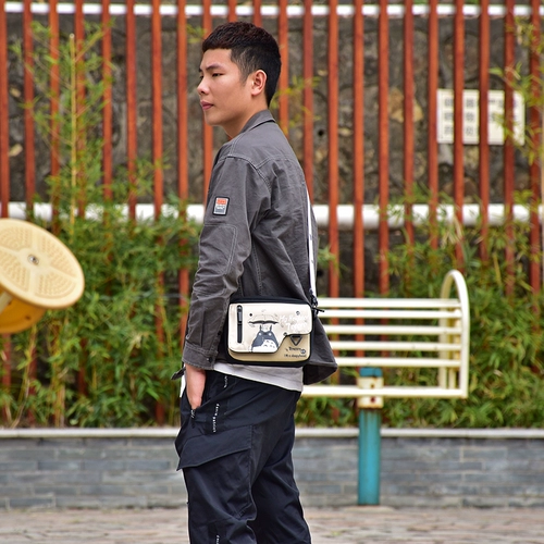 Наруто, сумка через плечо, модный мобильный телефон, водонепроницаемая сумка на одно плечо, городской стиль, ткань оксфорд