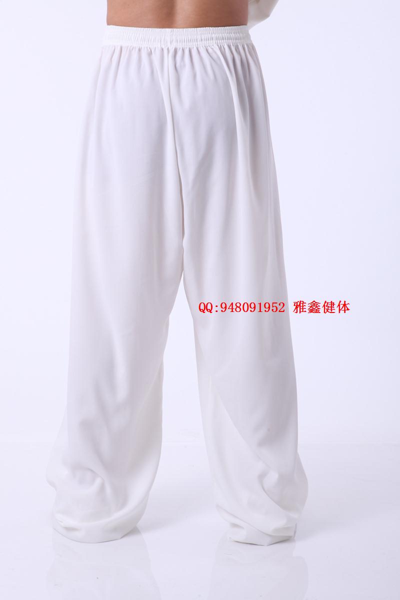 Yaxin Longquan high elastic hemp Chenjiagou Tai Chi pants spring, summer, autumn and winter bloomers 28 colors black and white red free ironing