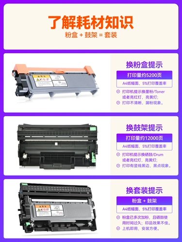 Применимые братья 7080 порошковая коробка DCP7180DN тонер картридж TN2325 Carbon Powder MFC7380 чернильная коробка HL2260 7080D Lenovo M7400PRO Cartridge M7605D Printer M7615DNA