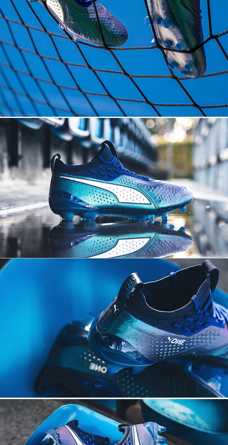 PUMA PUMA ONE 4 Syn TT móng tay móng tay trẻ em thi đấu đào tạo người đi giày bóng đá cỏ 104785 giày thể thao chính hãng