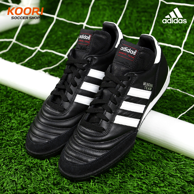 Adidas Mundial Team Men's Training and Competition Leather Tf Cleat Soccer Shoes Single Purchase 019228