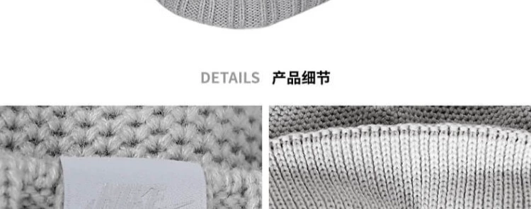 Mũ thể thao nam   mũ thể thao mùa thu đông 2018 mũ mới giản dị ấm áp mũ giản dị 925417 - Mũ thể thao