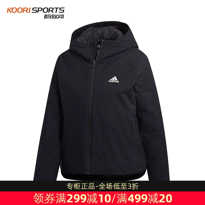 Adidas adidas2019 mùa xuân mới cho phụ nữ áo khoác ngoài trời cotton ấm áp áo khoác cotton CZ6190 - Quần áo độn bông thể thao