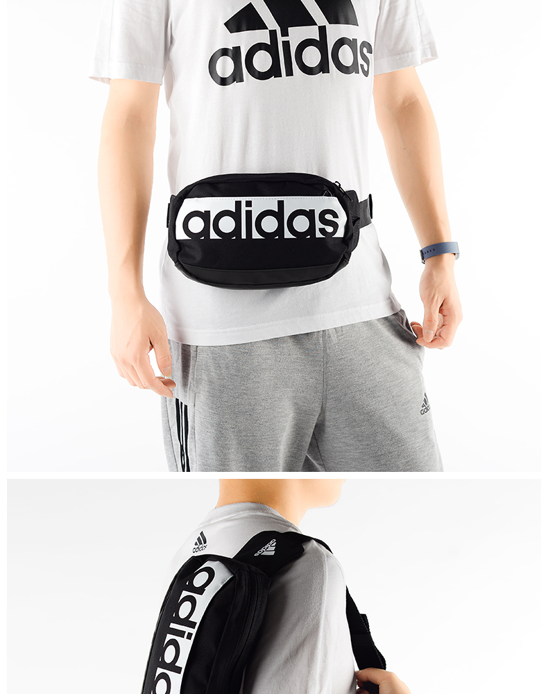 Adidas túi người đàn ông 2018 người đàn ông mới của ngực túi thể dục túi lưu trữ túi thể thao túi AJ4230 túi đai đeo bụng chạy bộ