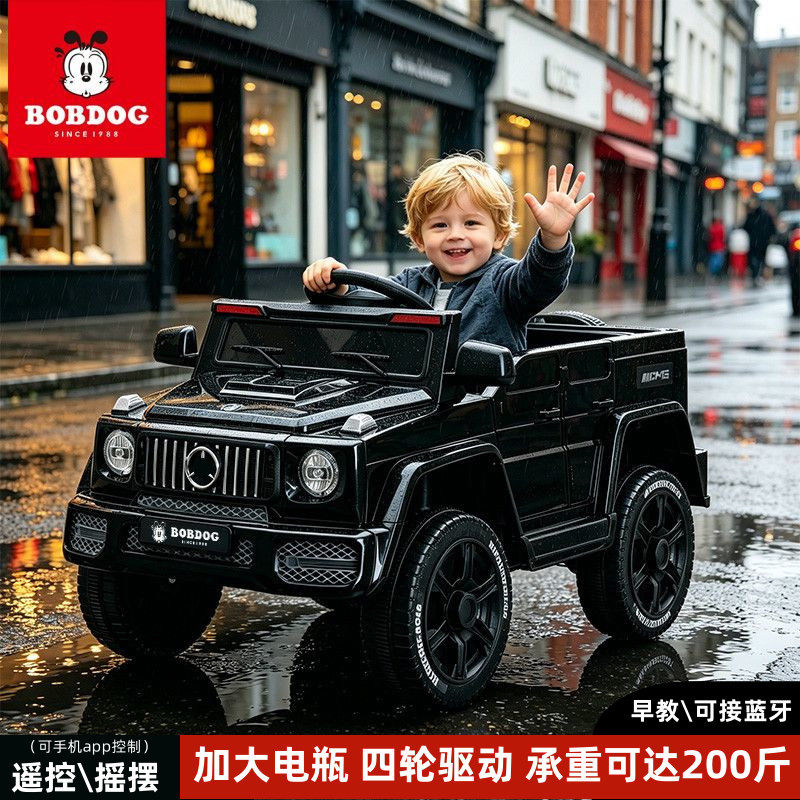 Детский электрический внедорожный четырехколесный автомобиль Babudou с дистанционным управлением может устанавливаться на детскую игрушечную машинку для мужчин и женщин Изображение 1