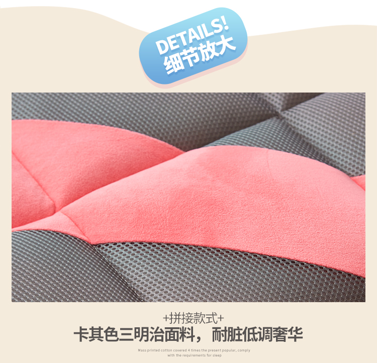 miếng nệm mỏng flannel là nhung san hô dày tatami nệm đơn hoặc nệm đôi có thể được tùy chỉnh sinh viên 1.9 nệm 1 người