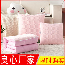 Water washing cotton pillow quilt latex cool feeling summer multifunctional summer quilt air conditioning by sofa cushion detachable