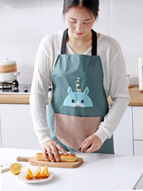 Home Fashion Kitchen Apron Women Waterproof Anti Oil Cute Days Department Cooking Apron Work Clothes Adult Mens Hood Clothing