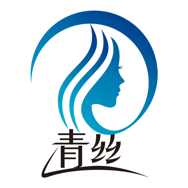 青丝护发养发馆的LOGO