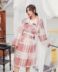 Retro gốc dán phù hợp với cổ áo len áo khoác lỏng lẻo raglan tay áo len len thắt lưng mùa đông áo khoác dạ nữ dáng dài Accentuated eo áo