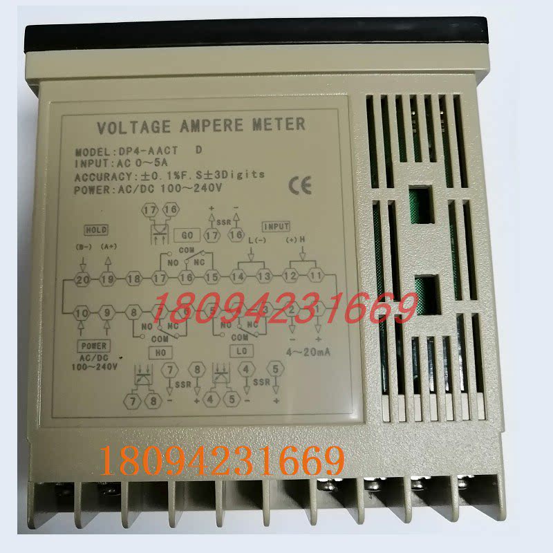 DP4-AA2000 100 2 600 high-precision AC ammeter DP4-AACT Dongqi TOKY original