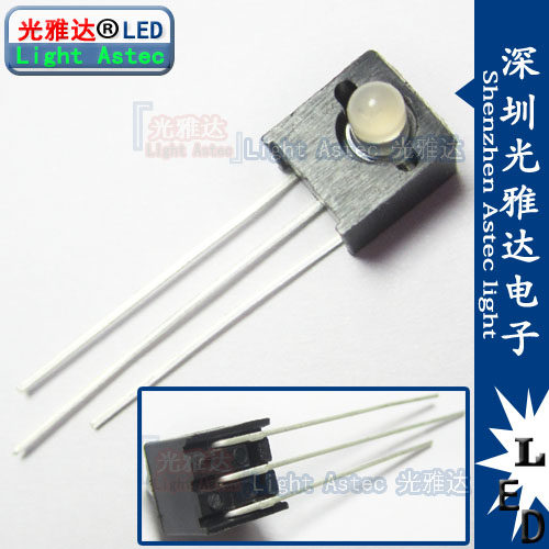 LED lamp seat contains lamp 1 lamp 3 feet 3MM red green yellow and green double color co - shade syngyang 90 degree bending indicator 204